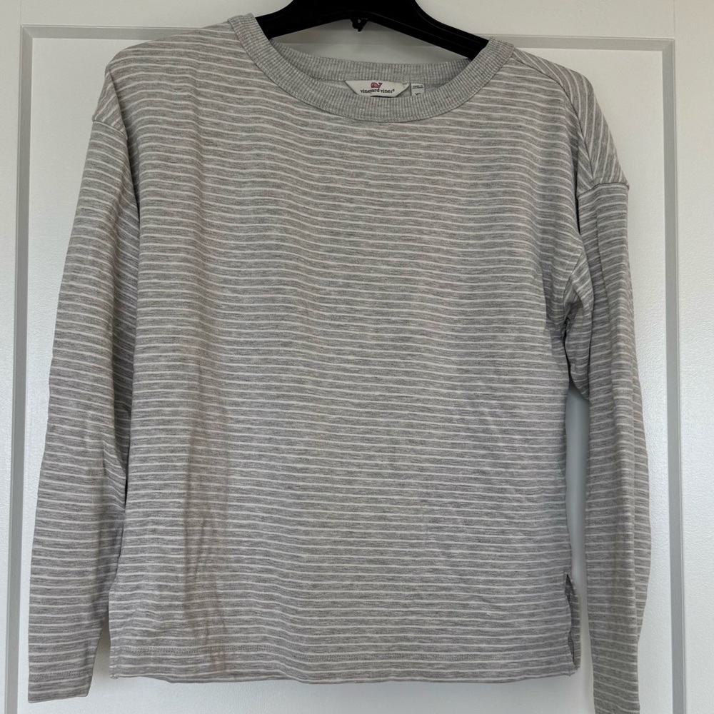 Vineyard Vines Gray Striped Sweater Dreamcloth